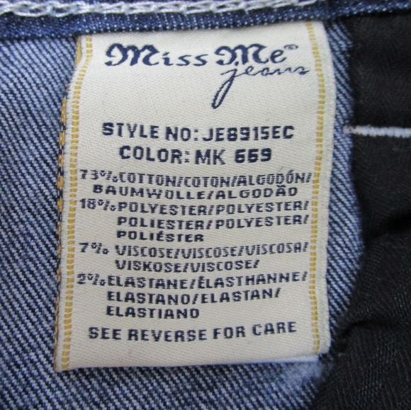 Miss Me Cropped Jeans - Picture 5 of 8